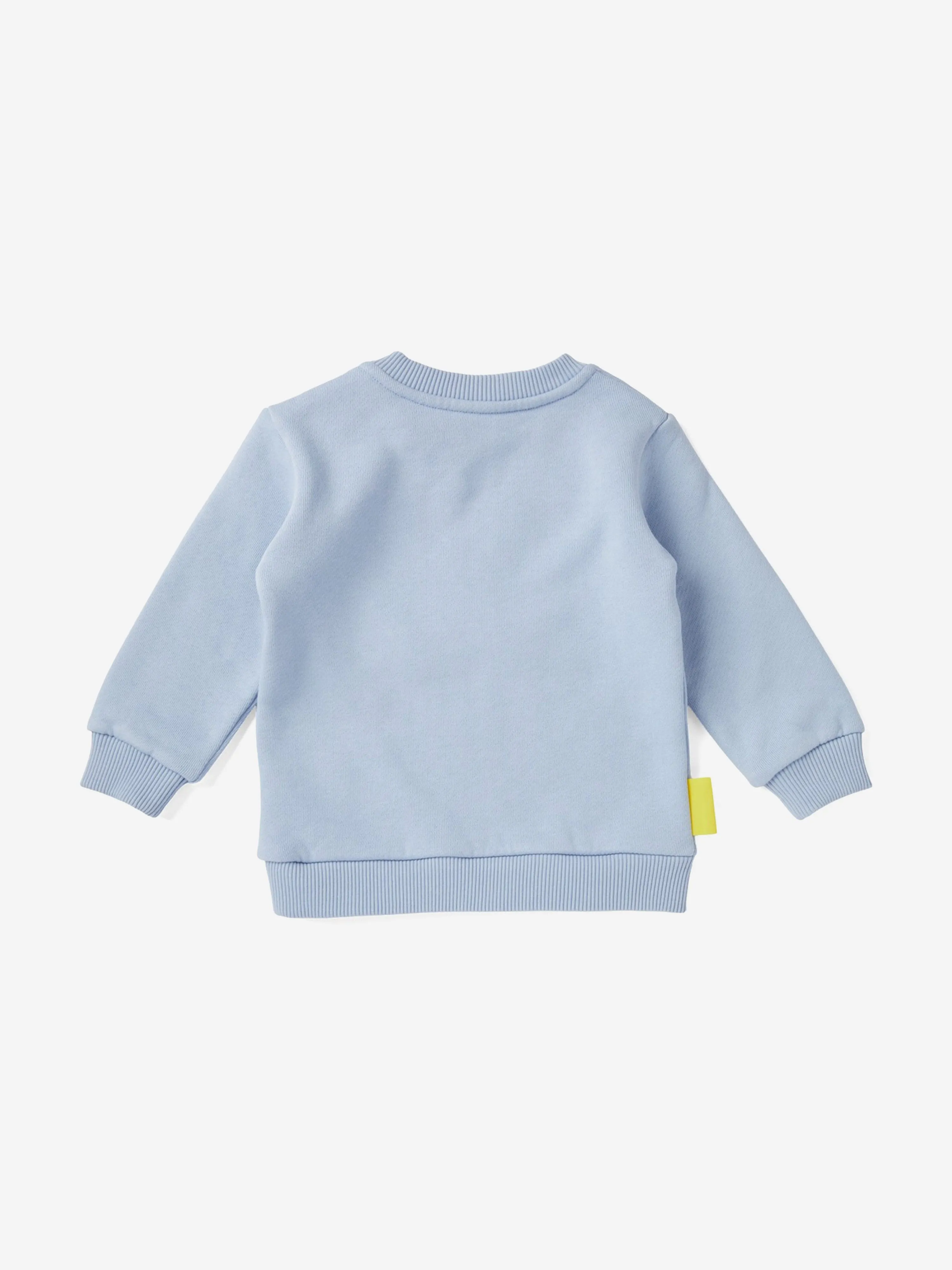 Off-White Baby Boys Off Stamp Clear Crew Sweatshirt in Blue