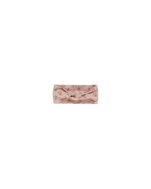 ORGANIC Ribbed Knotted Headband || Rose