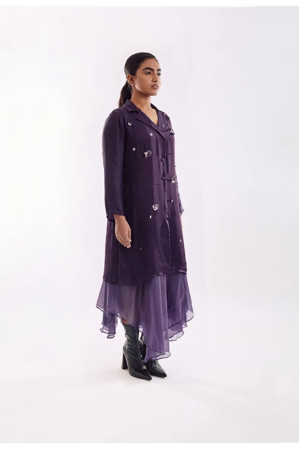 Organza Jacket  Dress