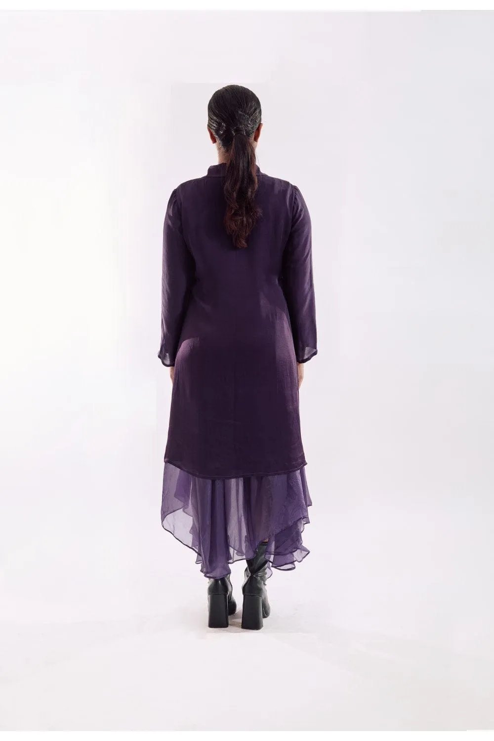 Organza Jacket  Dress