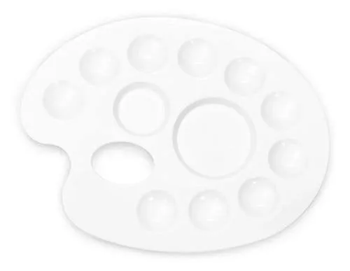 Oval Shape Palette (Set of 10)