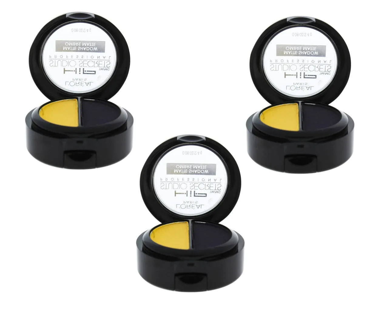 Pack of 3 Loreal HIP Matte Shadow Duo, Striking 907