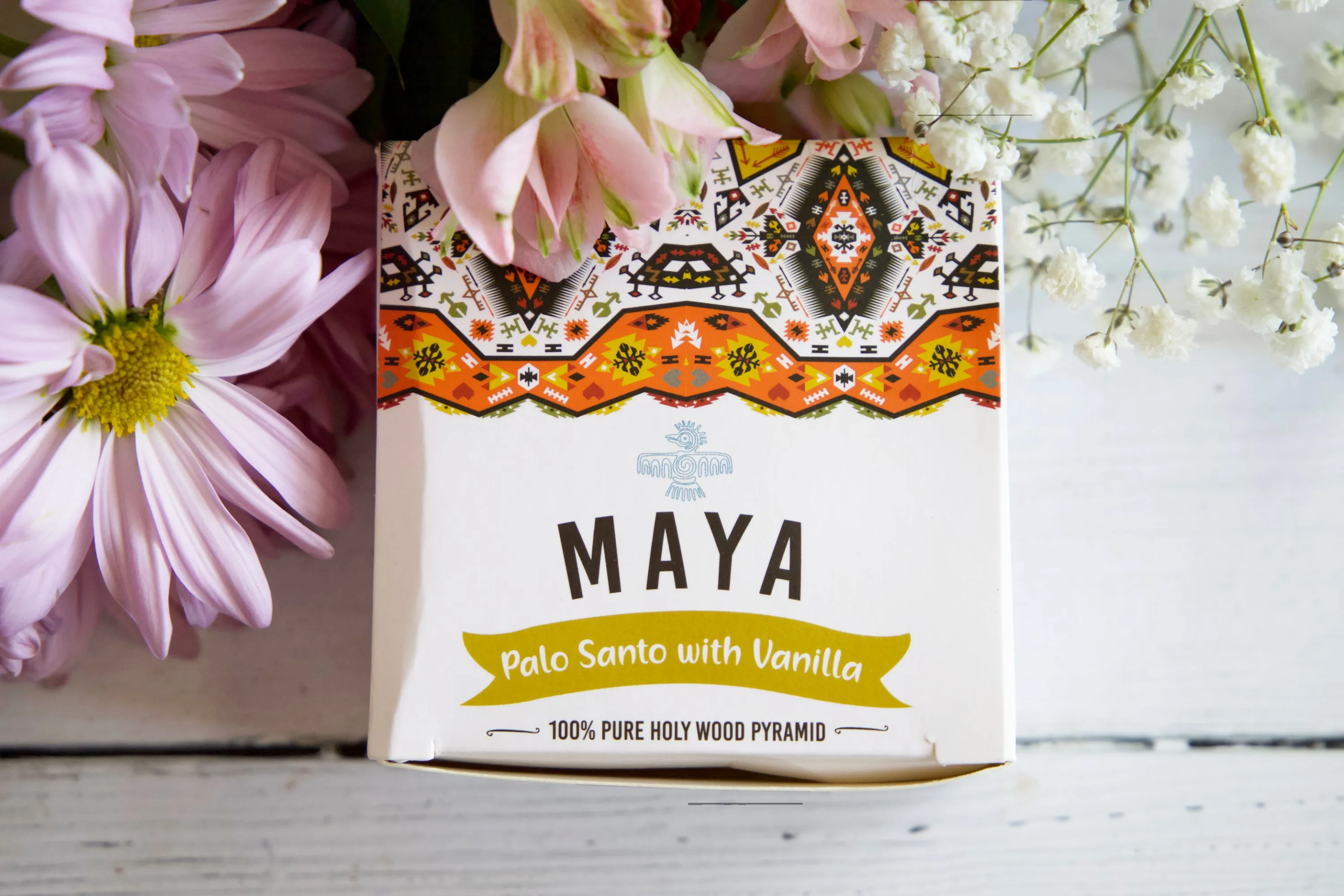 Palo Santo Vanilla incense pyramids