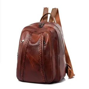 Petit sac à dos cuir vintage