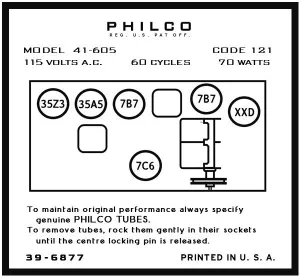 PHILCO-41-605