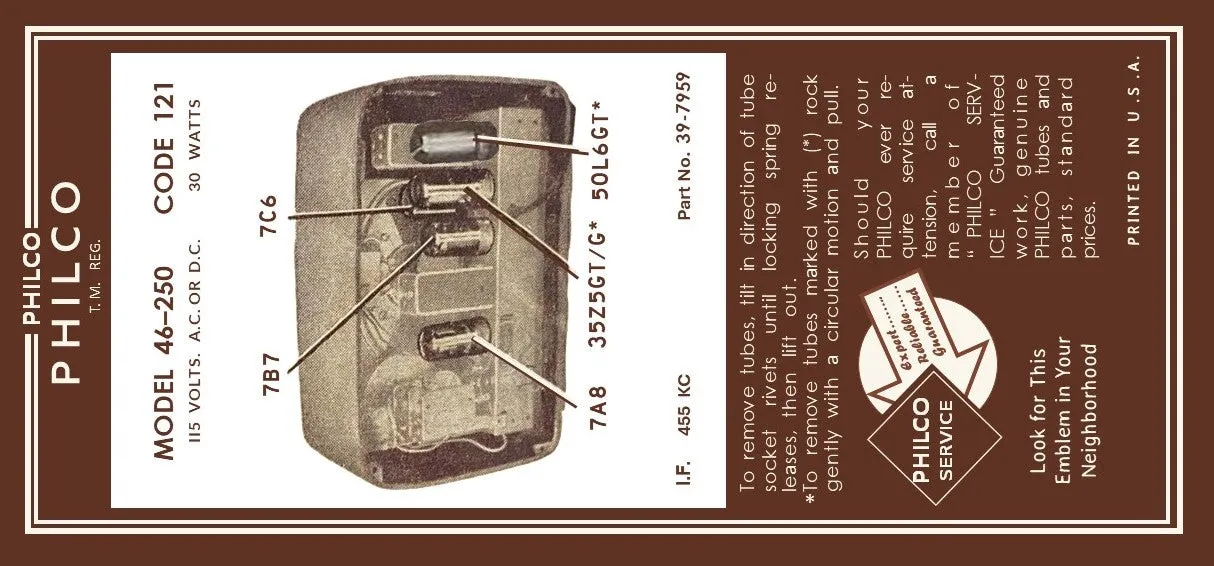 PHILCO-46-250-122