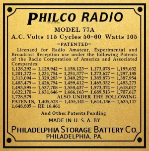 PHILCO-77A