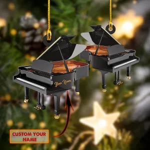 Piano - Custom Shaped Ornament