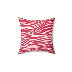 Pink Power Puff Decor Pillow
