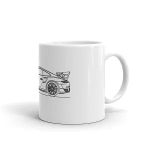 Porsche 911 991.2 GT2 RS silhouette Mug
