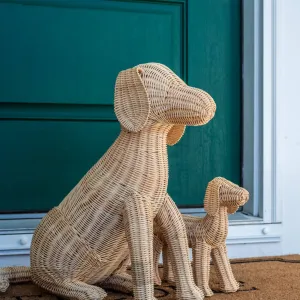 Potcake Rattan Dog - Large