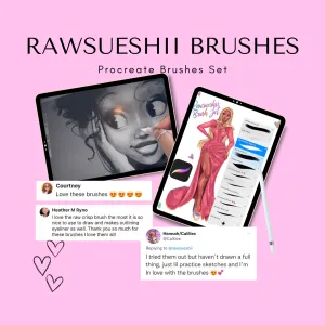 RawSueshii Procreate Brushes Set