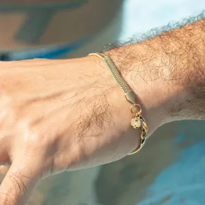 Rayden Golden Herringbone Bracelet