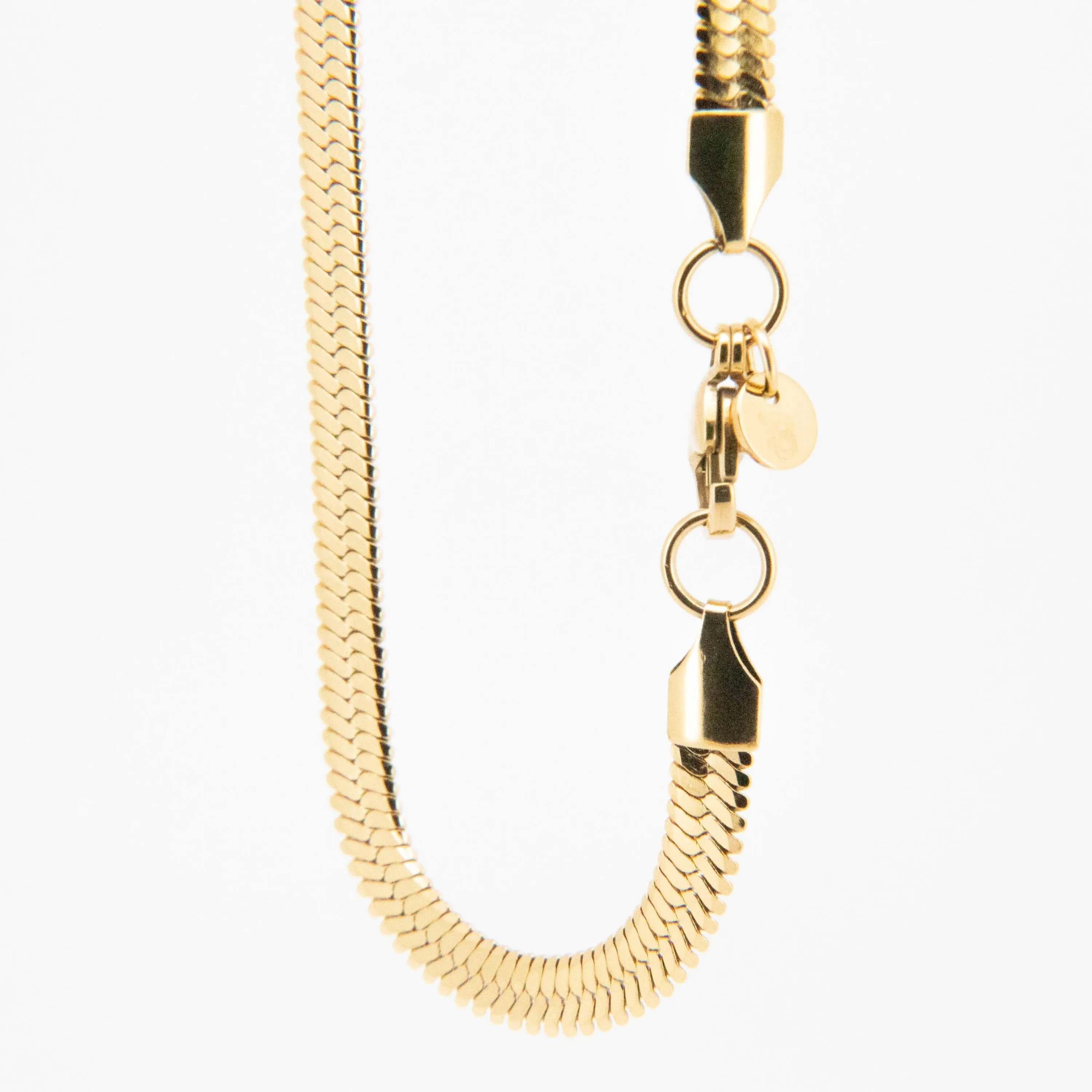 Rayden Golden Herringbone Bracelet