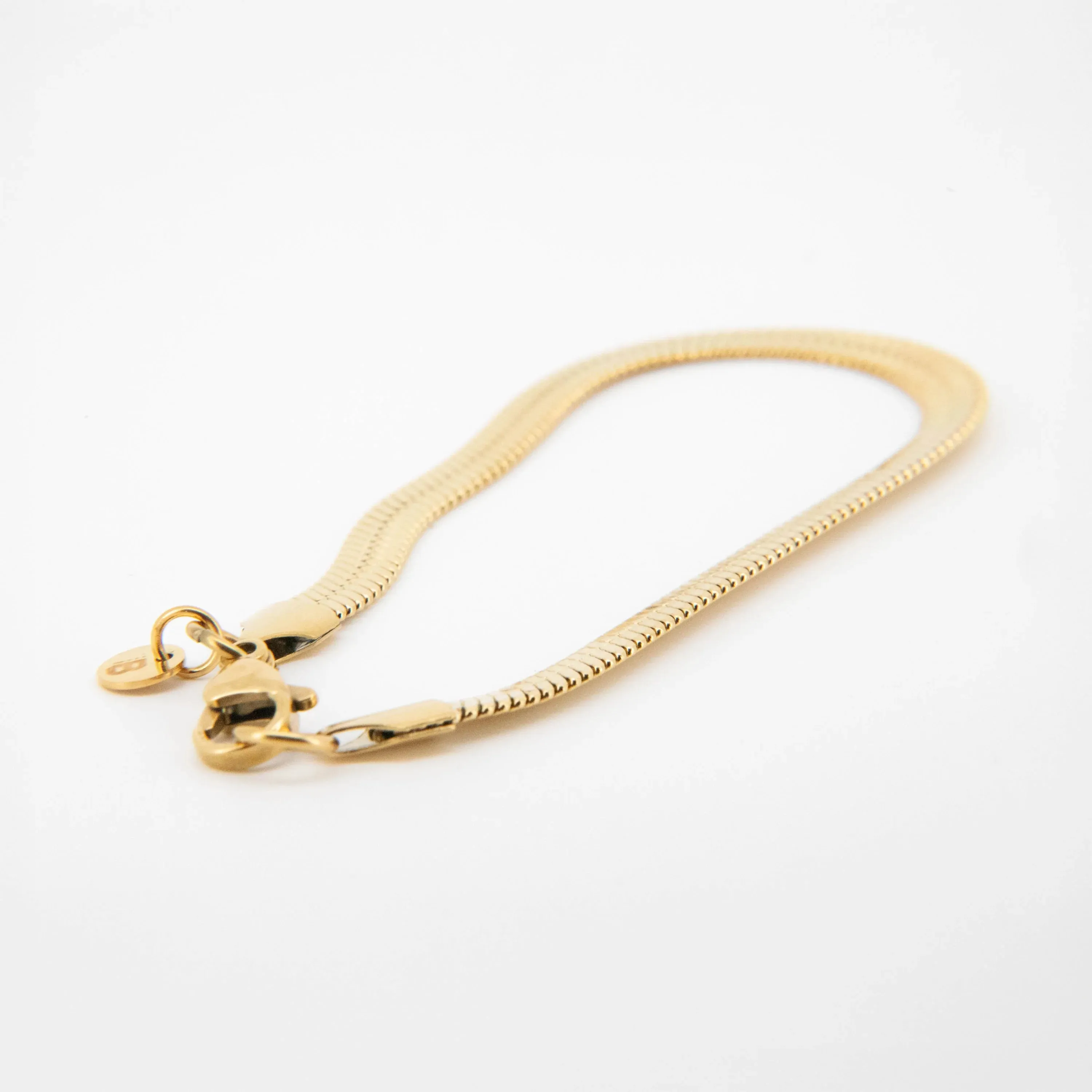 Rayden Golden Herringbone Bracelet