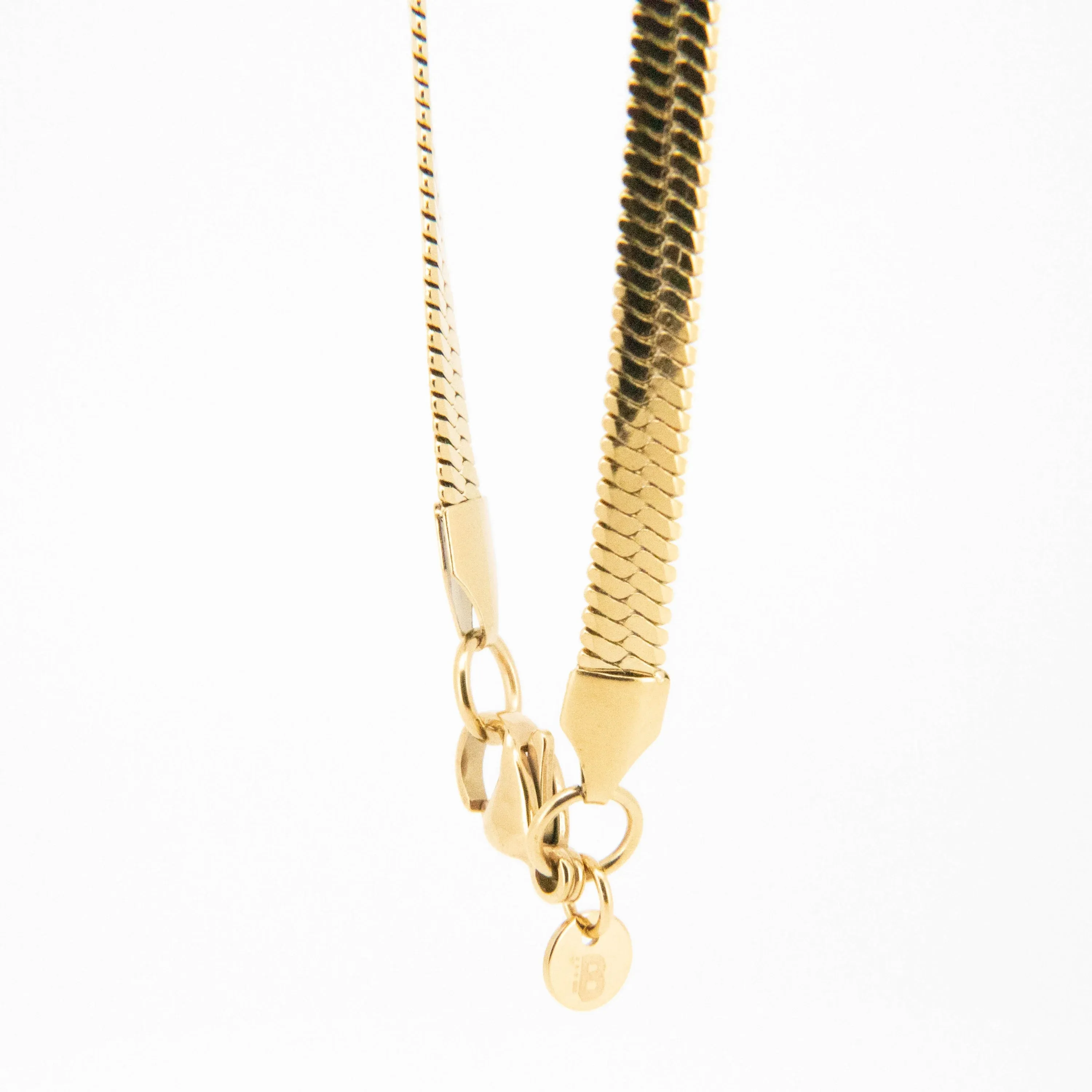Rayden Golden Herringbone Bracelet