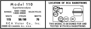 RCA-110