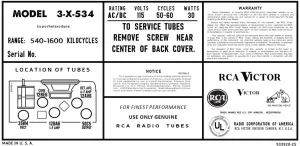 RCA-3X534