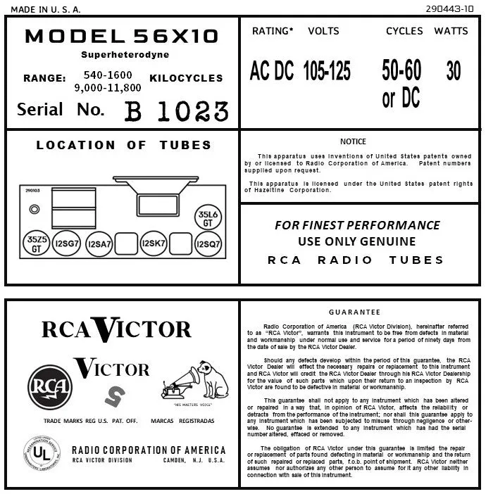 RCA-56X10