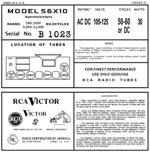RCA-56X10