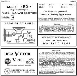 RCA-8BX7