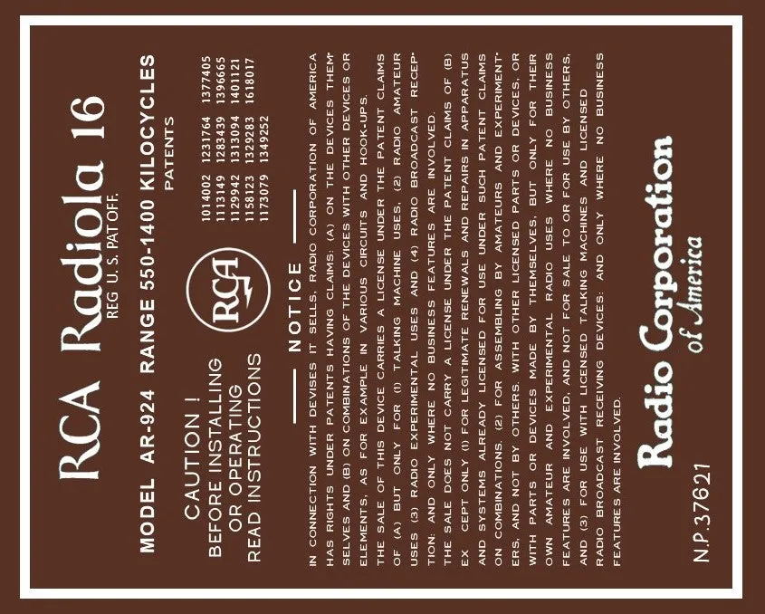 RCA-RADIOLA-16-AR-924