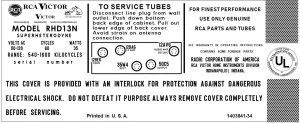 RCA-RHD13N