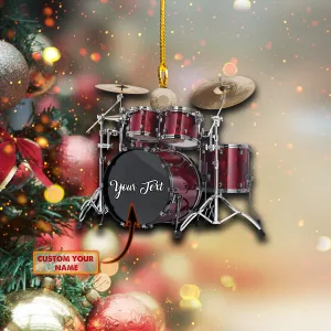 Red Drum - Shaped Ornament 09