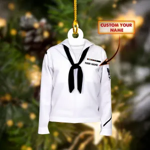 Sailor Shirt Shaped Ornament - 1184