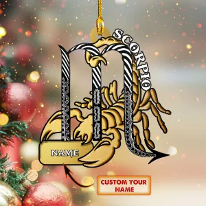 Scorpio - Shaped Ornament