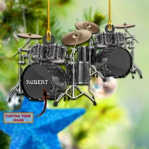 Shaped Ornament - Black Drum 116
