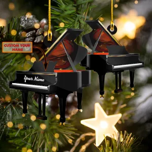Shaped Ornament - Grand Piano