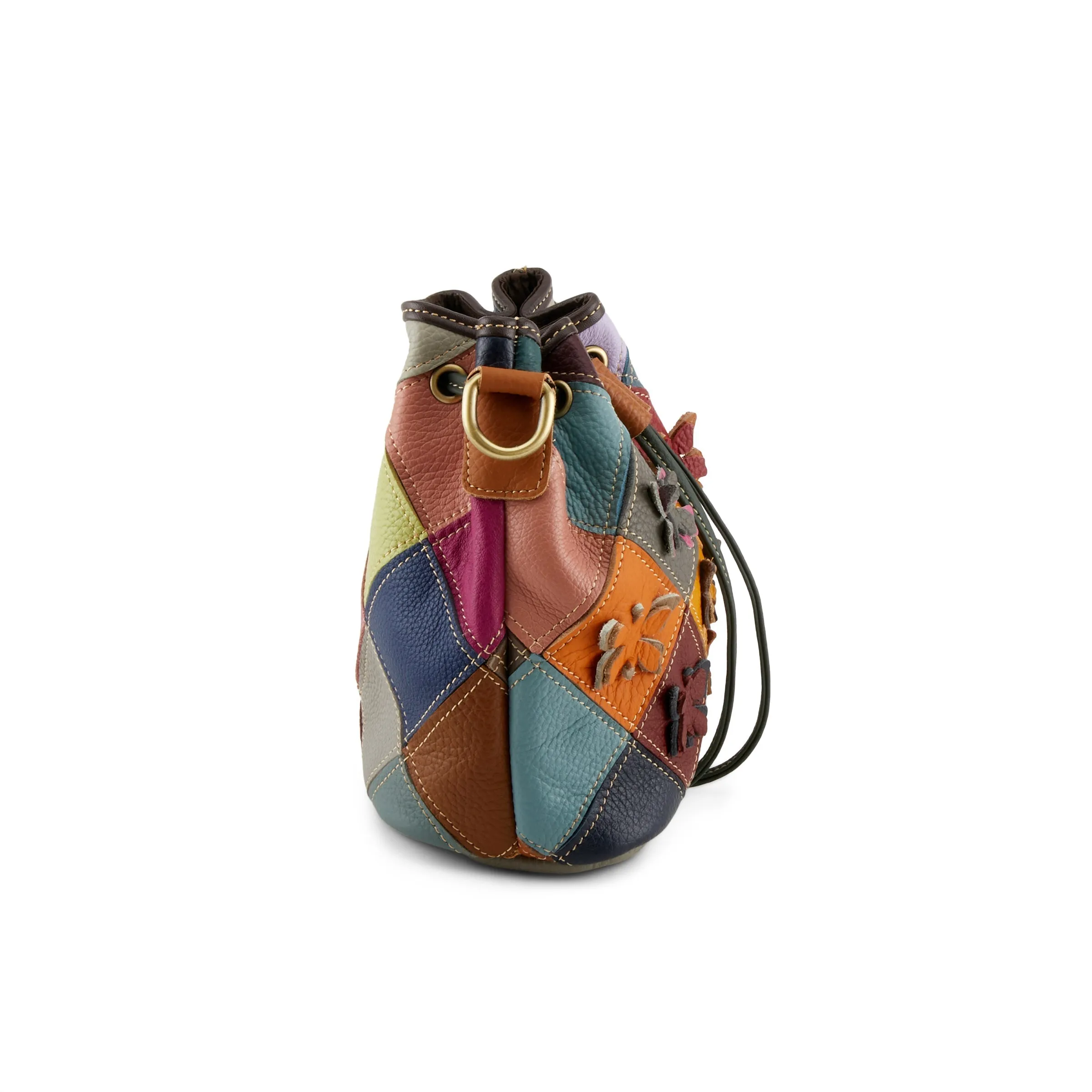 Spring Step Shoes L'Artiste Hb Drawstring Handbag Women's Pebbled Leather