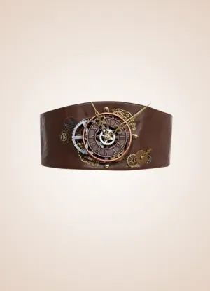 Steampunk Clock Corset Belt