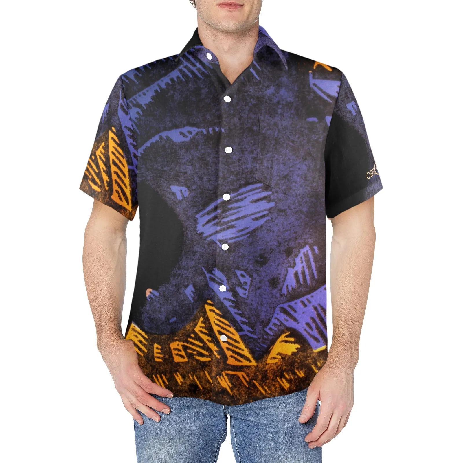 Sympathetic Magic: Veils Men's Crinkle Short Sleeve Shirt