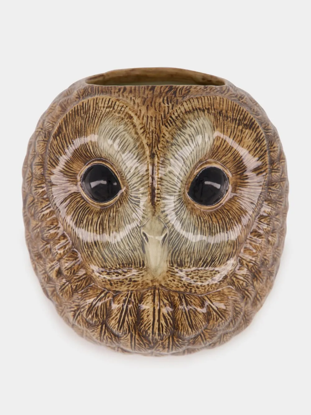 Tawny Owl Flower Wall Vase