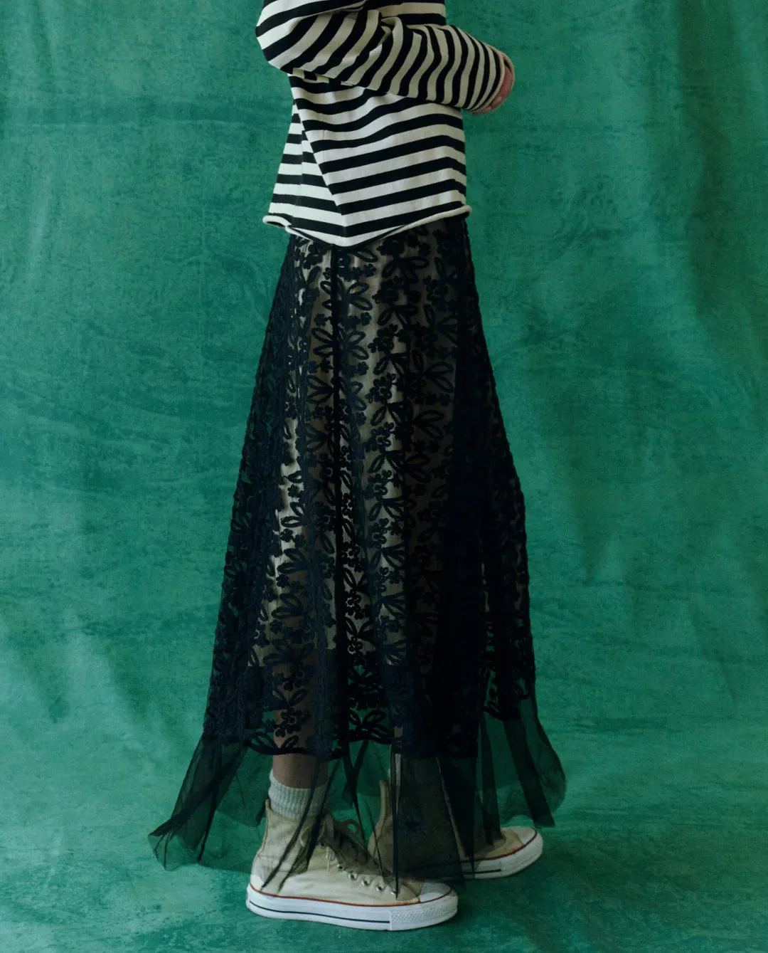 The Great Era Skirt in Black