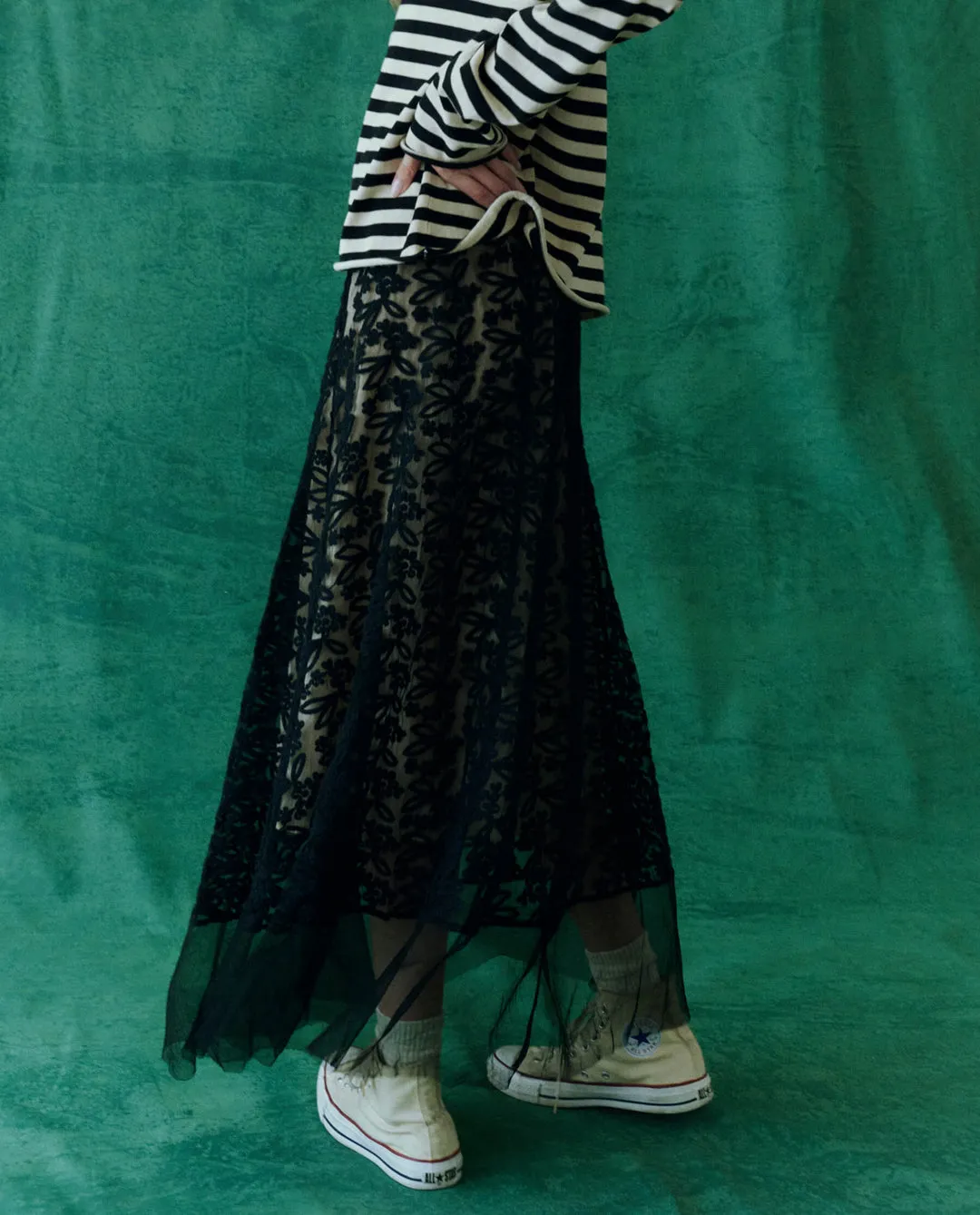 The Great Era Skirt in Black