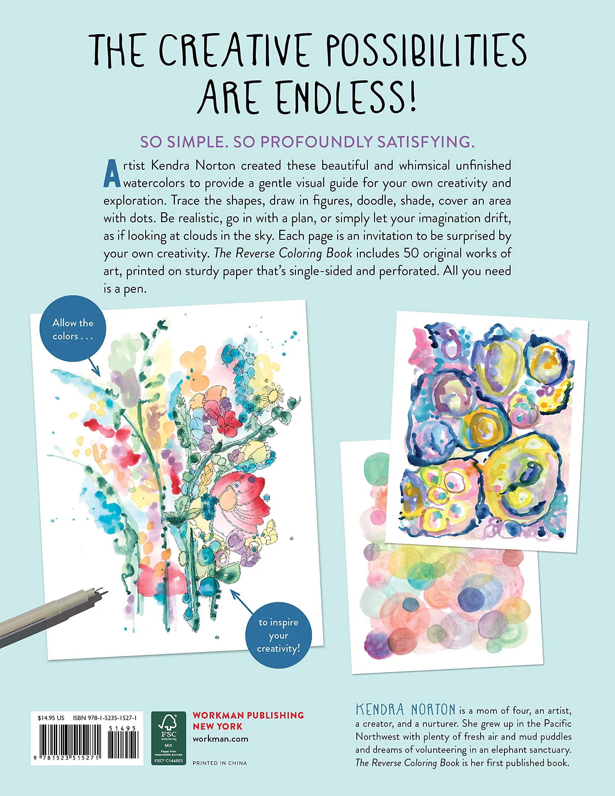The Reverse Coloring Book®