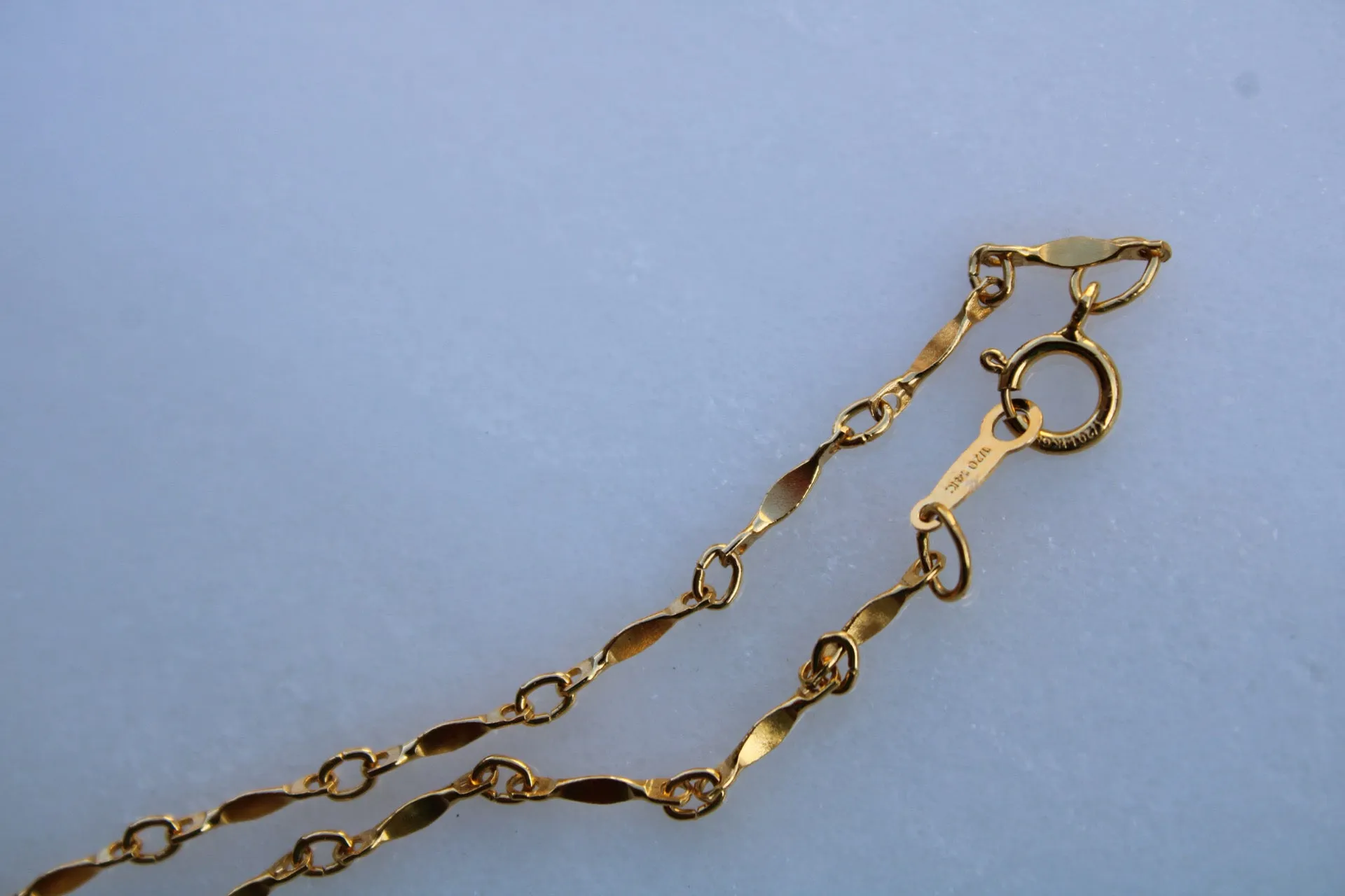 The Vintage Luck Heart Necklace - 14k Gold Filled Chain