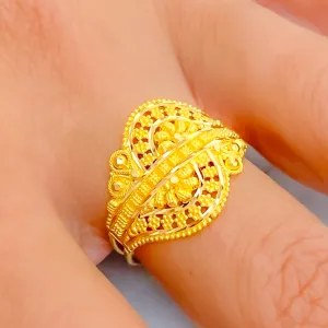 Timeless Artistic 22K Gold Ring