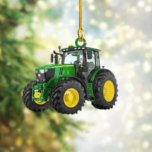 Tractor Shaped Ornament