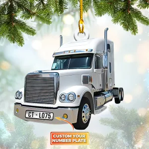 Trucker 4 - Shaped Ornament