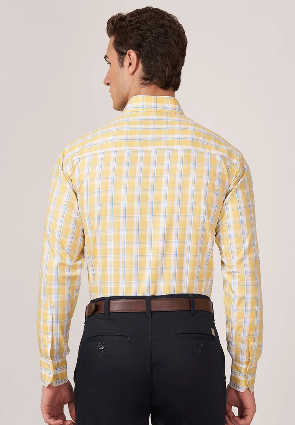 Urban Twist Pure Cotton Formal- Regular Fit  Shirt - 49120