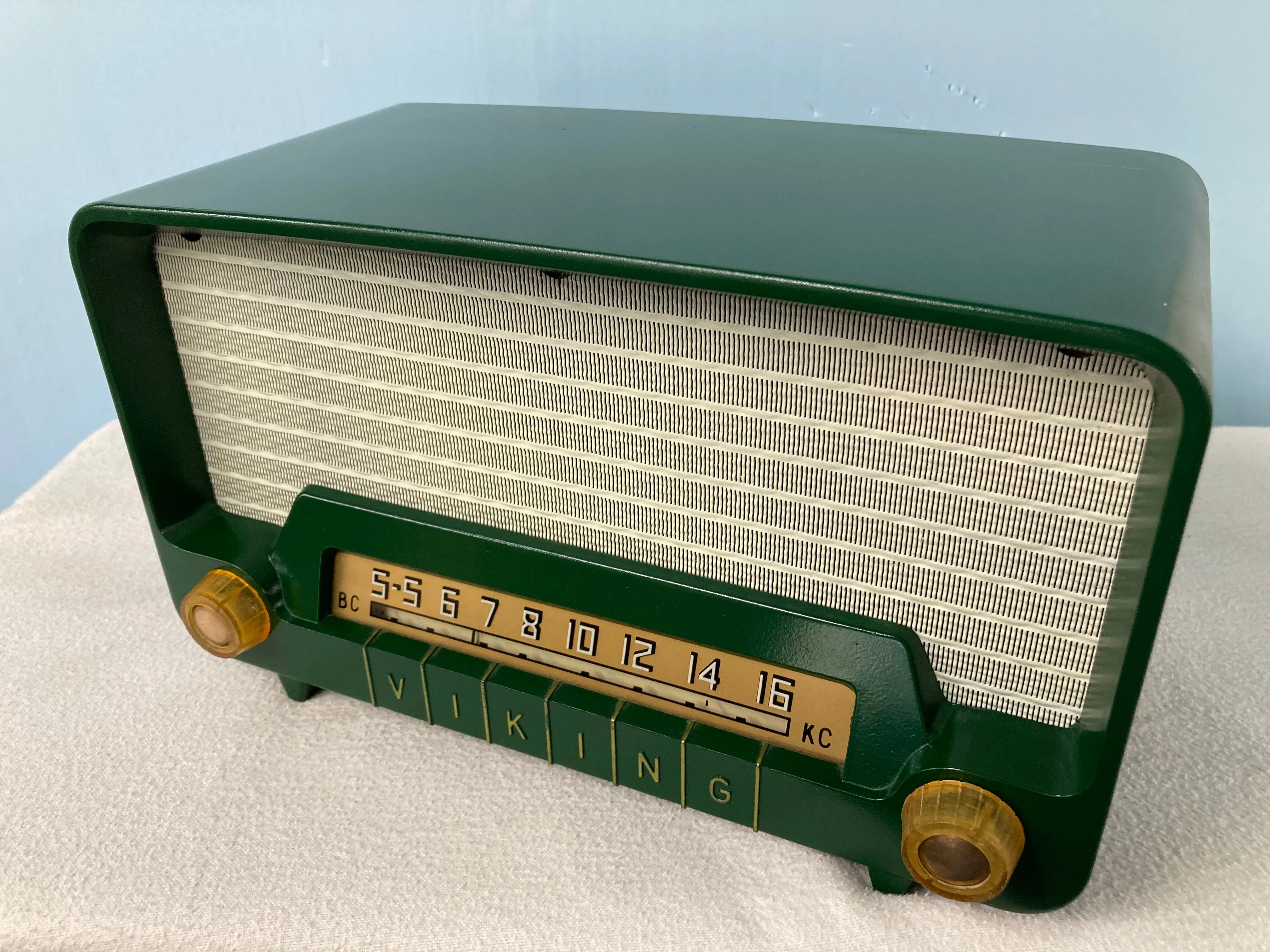 Viking 54-50 Tube Radio With Bluetooth input.