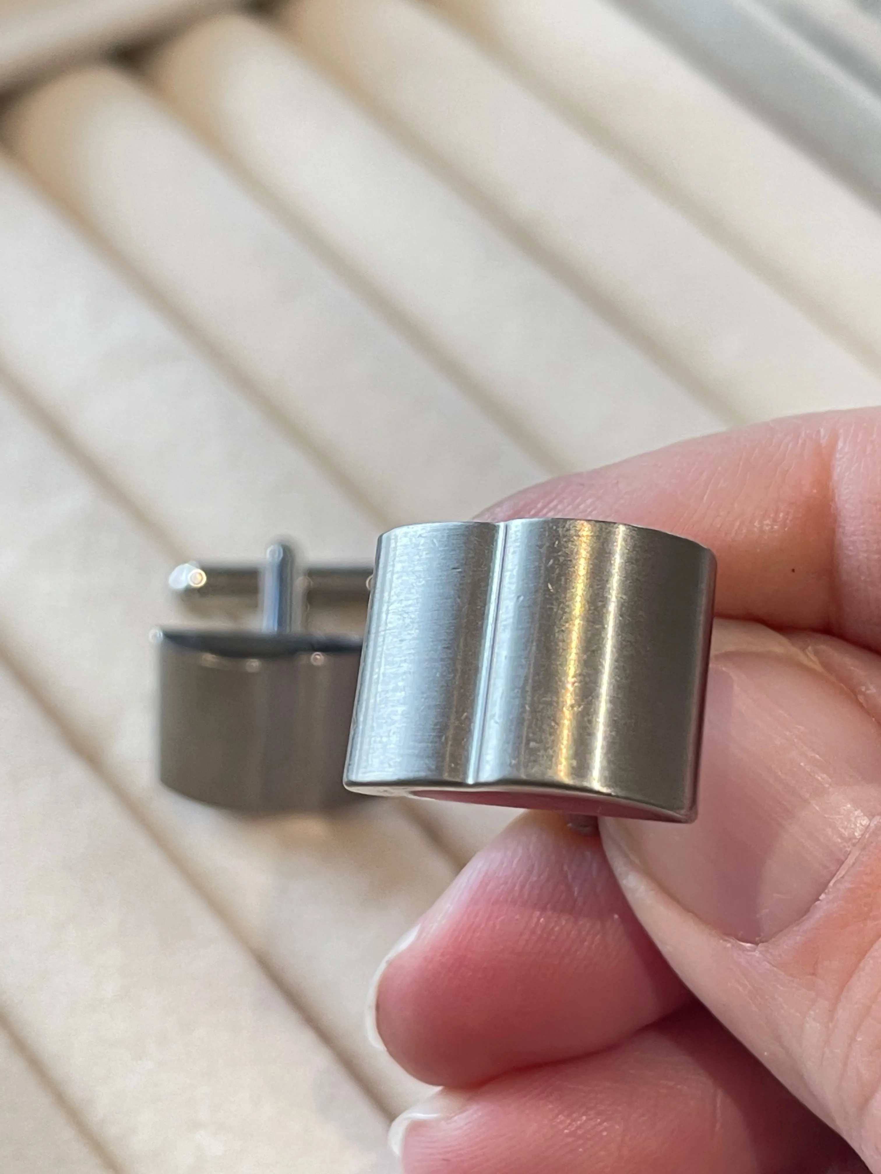 Vintage Brushed Cufflinks