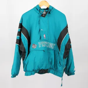 Vintage NBA Pistons Retro Player Jacket - M