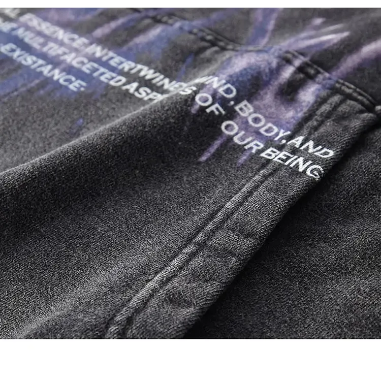 Vintage Soul Shadow Graphic Hoodie for a Retro Y2K Look