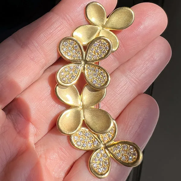 Vintage Tiffany & Co. Flower Pin