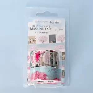 Washi Masking Roll Stickers - Sakura